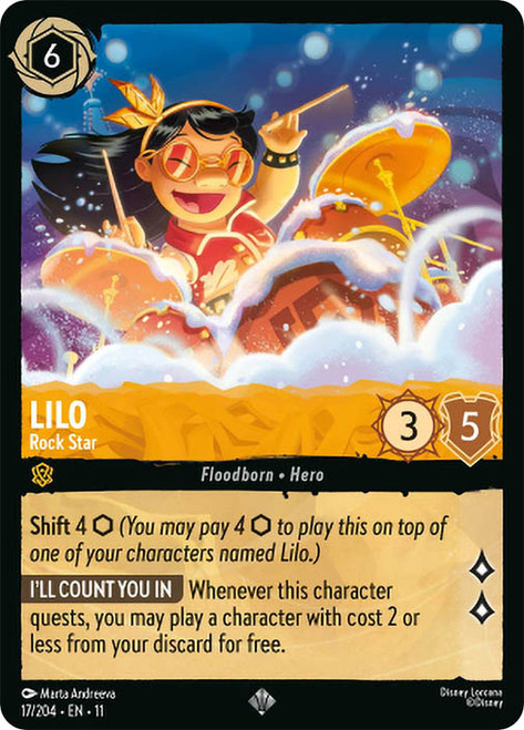 Lilo - Rock Star
Winterspell
Single
Lorcana