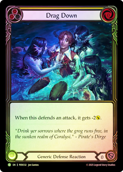 Drag Down (Yellow)
Compendium of Rathe
Single
Flesh and Blood