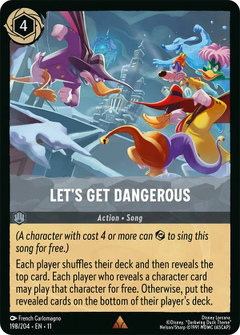 Let's Get Dangerous
Winterspell
Single
Lorcana
