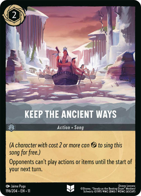 Keep the Ancient Ways
Winterspell
Single
Lorcana