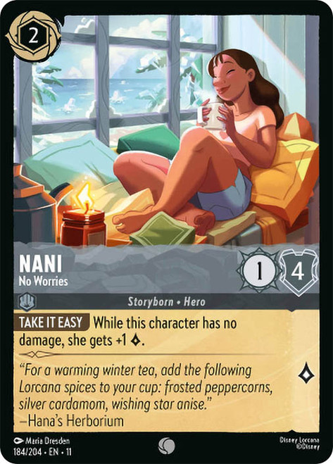 Nani - No Worries
Winterspell
Single
Lorcana
