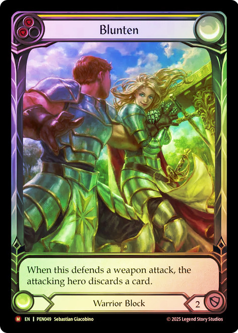 Blunten
Compendium of Rathe
Single
Flesh and Blood