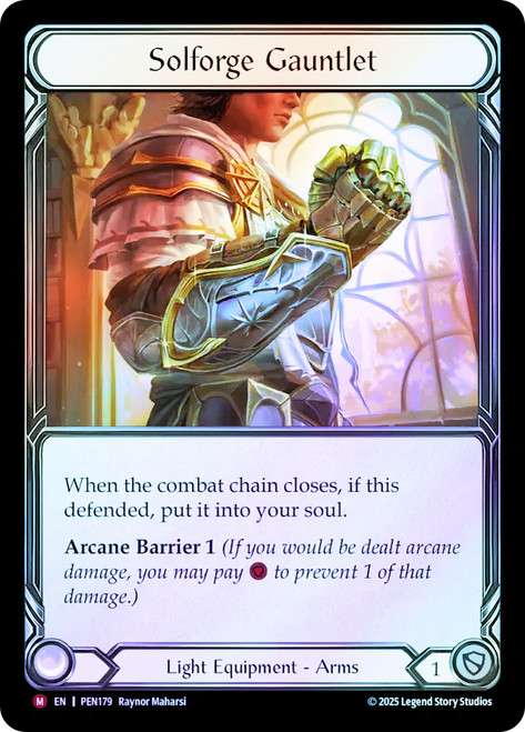 Solforge Gauntlet
Compendium of Rathe
Single
Flesh and Blood