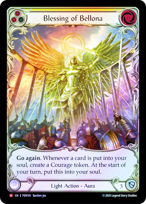 Blessing of Bellona
Compendium of Rathe
Single
Flesh and Blood