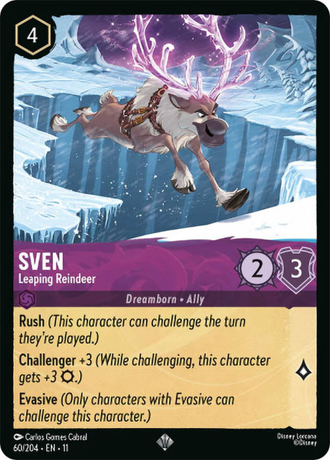 Sven - Leaping Reindeer
Winterspell
Single
Lorcana