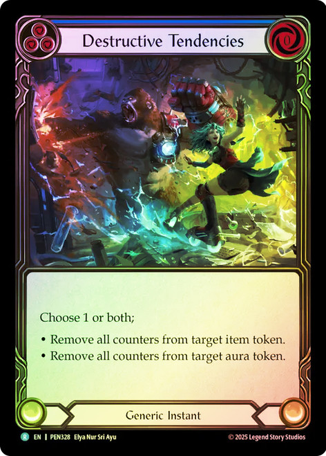 Destructive Tendencies
Compendium of Rathe
Single
Flesh and Blood