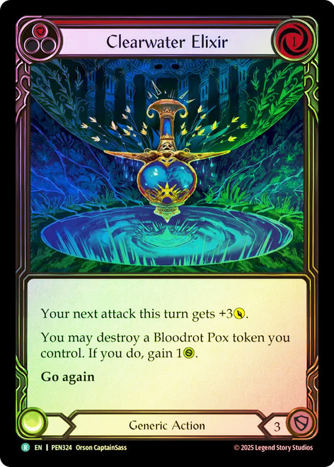 Clearwater Elixir
Compendium of Rathe
Single
Flesh and Blood