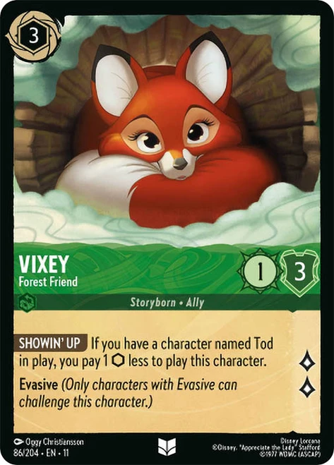 Vixey - Forest Friend
Winterspell
Single
Lorcana