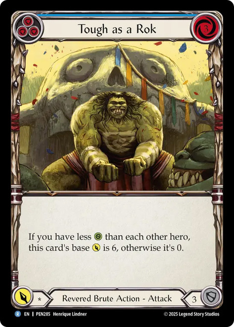 Tough as a Rok
Compendium of Rathe
Single
Flesh and Blood