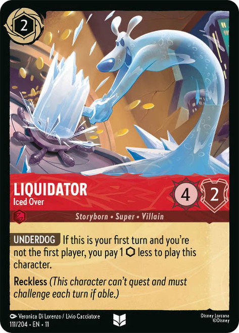 Liquidator - Iced Over
Winterspell
Single
Lorcana