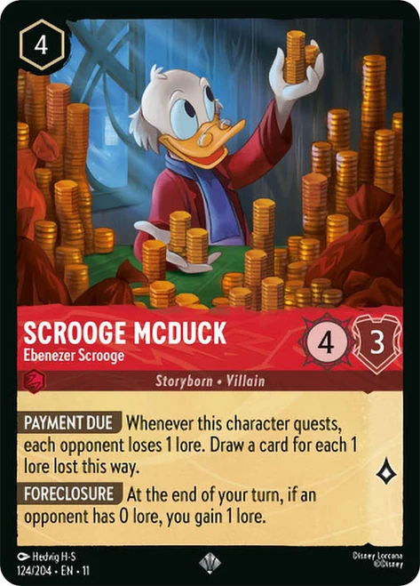Scrooge McDuck - Ebenezer Scrooge
Winterspell
Single
Lorcana