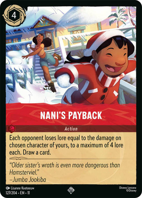 Nani's Payback
Winterspell
Single
Lorcana