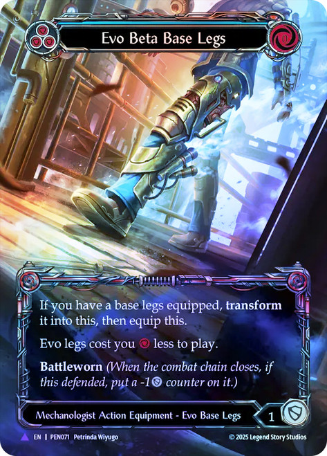 Evo Beta Base Legs
Compendium of Rathe
Single
Flesh and Blood