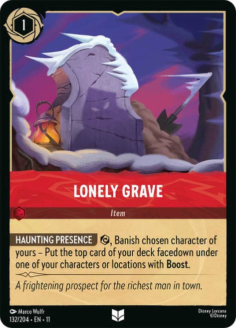 Lonely Grave
Winterspell
Single
Lorcana