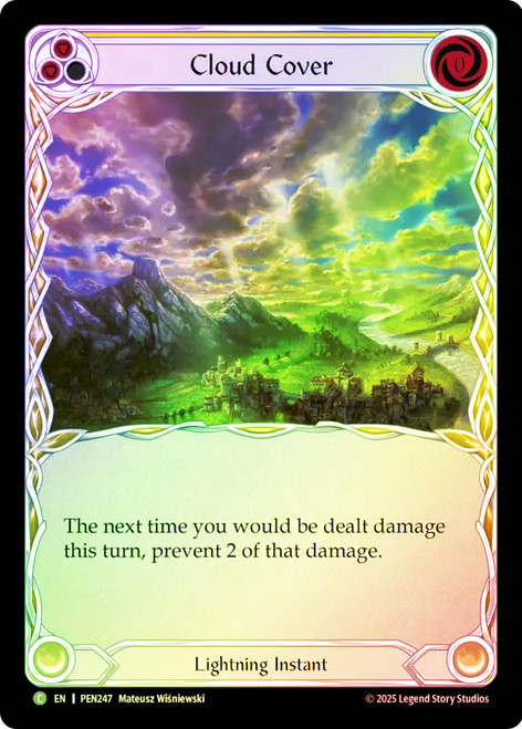 Cloud Cover (Yellow)
Compendium of Rathe
Single
Flesh and Blood