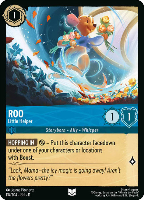 Roo - Little Helper
Winterspell
Single
Lorcana