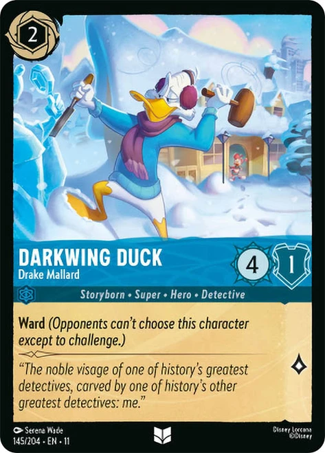 Darkwing Duck - Drake Mallard
Winterspell
Single
Lorcana