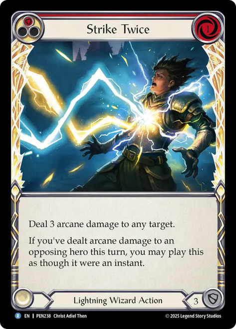 マジック：ザ・ギャザリング Voltaire, Strike Twice Coldfoil Voltaire, Strike Twice | Tales of Aria (Unlimited) | Star City Games