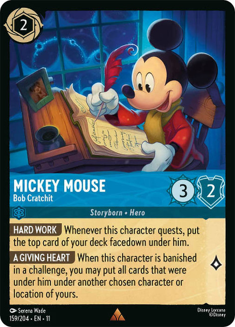 Mickey Mouse - Bob Cratchit
Winterspell
Single
Lorcana