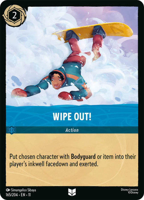 Wipe Out!
Winterspell
Single
Lorcana