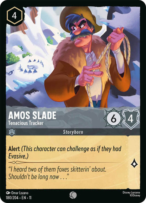 Amos Slade - Tenacious Tracker
Winterspell
Single
Lorcana