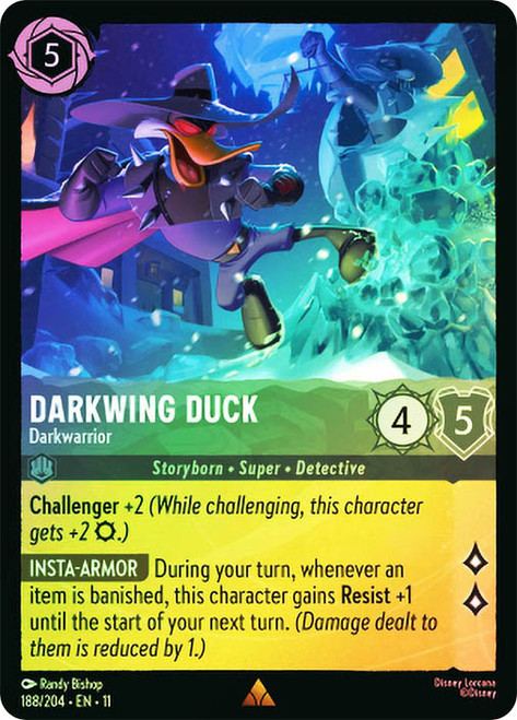 Darkwing Duck - Darkwarrior
Winterspell
Single
Lorcana