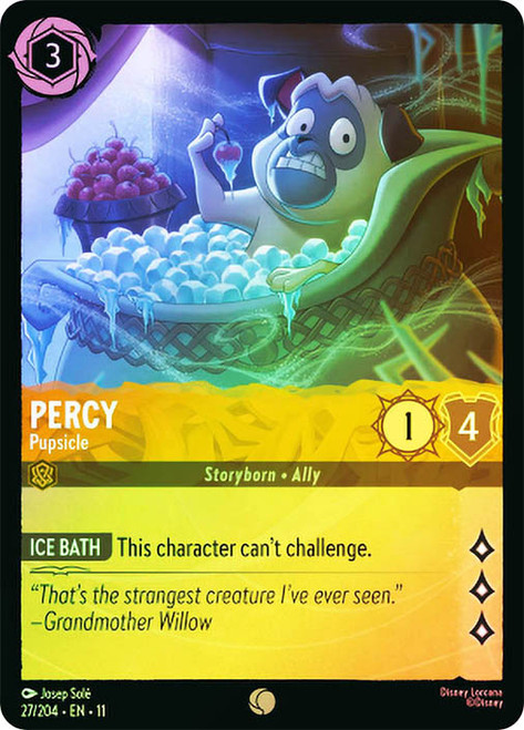 Percy - Pupsicle
Winterspell
Single
Lorcana