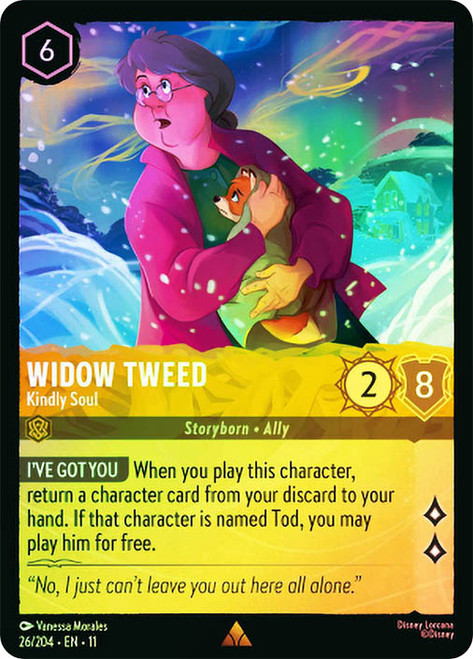 Widow Tweed - Kindly Soul
Winterspell
Single
Lorcana