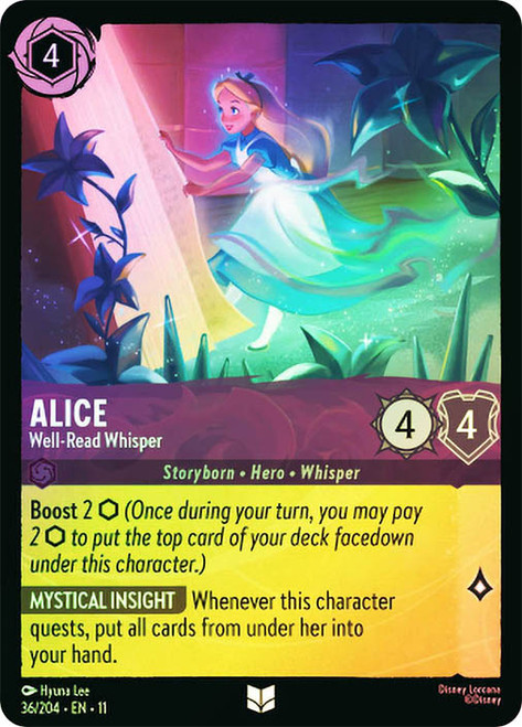 Alice - Well-Read Whisper
Winterspell
Single
Lorcana