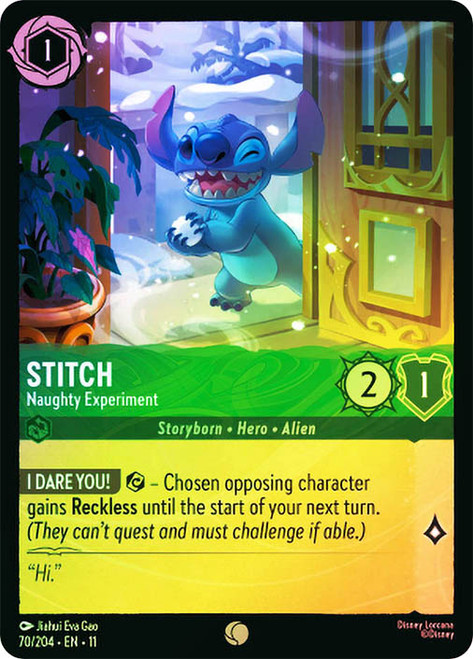 Stitch - Experiment 626 | Reign of Jafar | Star City Games