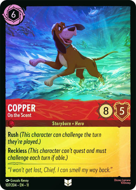 Copper - On the Scent
Winterspell
Single
Lorcana