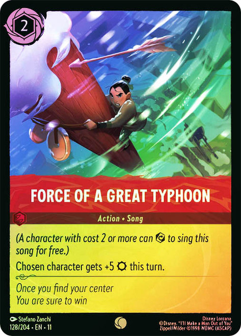 Force of a Great Typhoon
Winterspell
Single
Lorcana