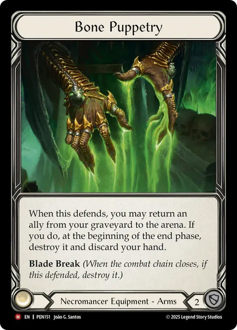 Bone Puppetry
Compendium of Rathe
Single
Flesh and Blood