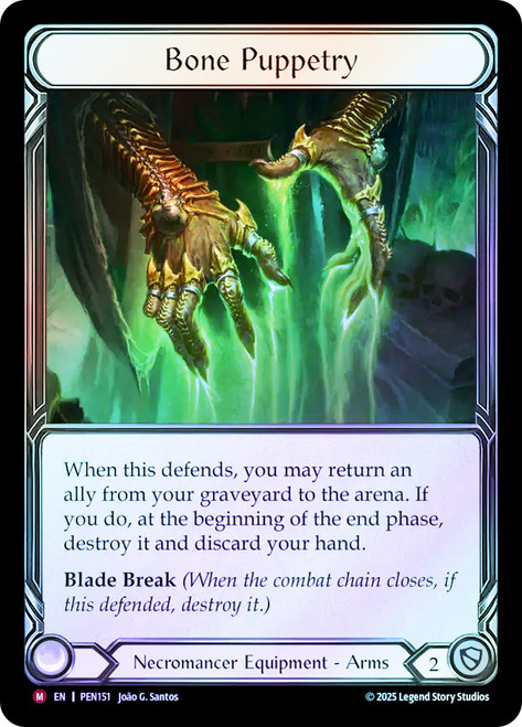 Bone Puppetry
Compendium of Rathe
Single
Flesh and Blood