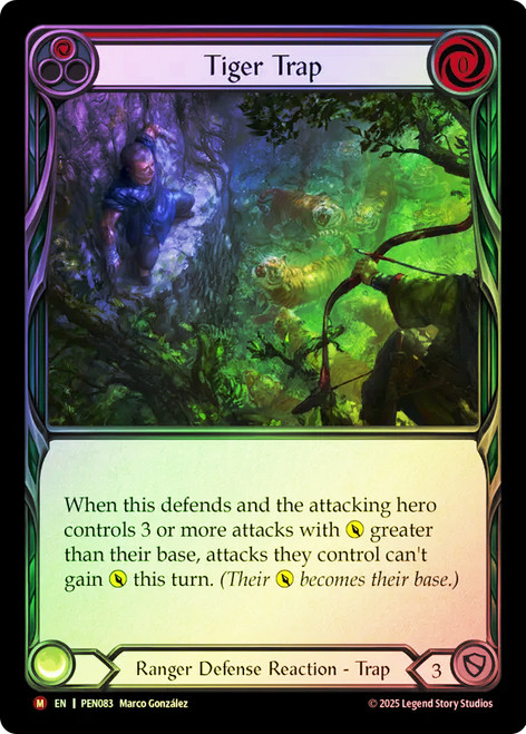 Tiger Trap
Compendium of Rathe
Single
Flesh and Blood