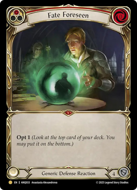 Fate Foreseen (Red) (Judge) | Promotional Cards | Star City Games