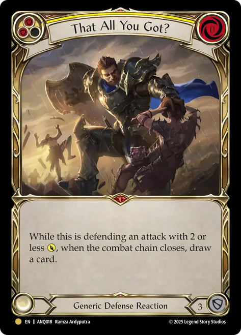 That All You Got?
Antiquity Pack
Single
Flesh and Blood