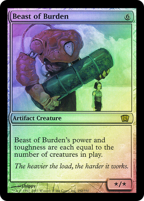 Beast of Burden\n8th Edition\nSingle\nMagic The Gathering