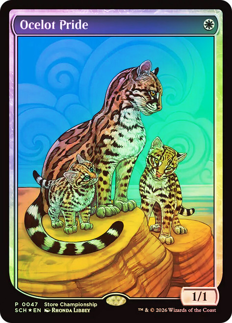 Ocelot Pride (Store Championship)
Promo
Single
Magic: The Gathering