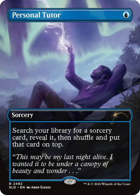 Personal Tutor
Secret Lair Drop
Single
Magic: The Gathering