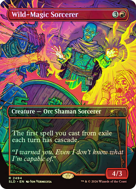 Wild-Magic Sorcerer
Secret Lair Drop
Single
Magic: The Gathering