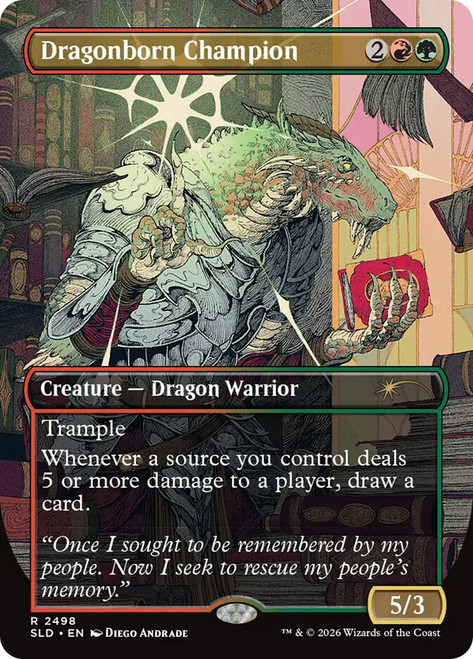 Dragonborn Champion
Secret Lair Drop
Single
Magic: The Gathering