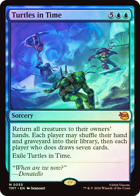 Turtles in Time
Teenage Mutant Ninja Turtles
Single
Magic: The Gathering