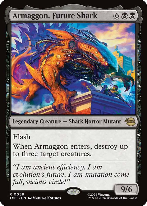 Armaggon, Future Shark
Teenage Mutant Ninja Turtles
Single
Magic: The Gathering