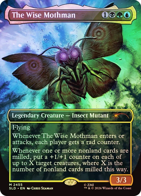 The Wise Mothman (Fallout)
Secret Lair Drop
Single
Magic: The Gathering