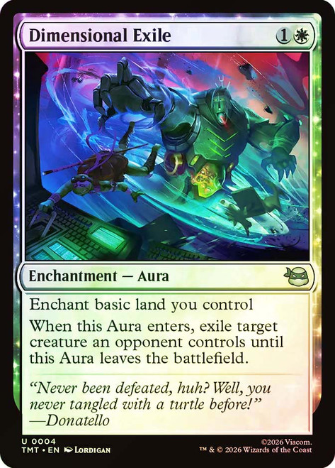 Dimensional Exile
Teenage Mutant Ninja Turtles
Single
Magic: The Gathering