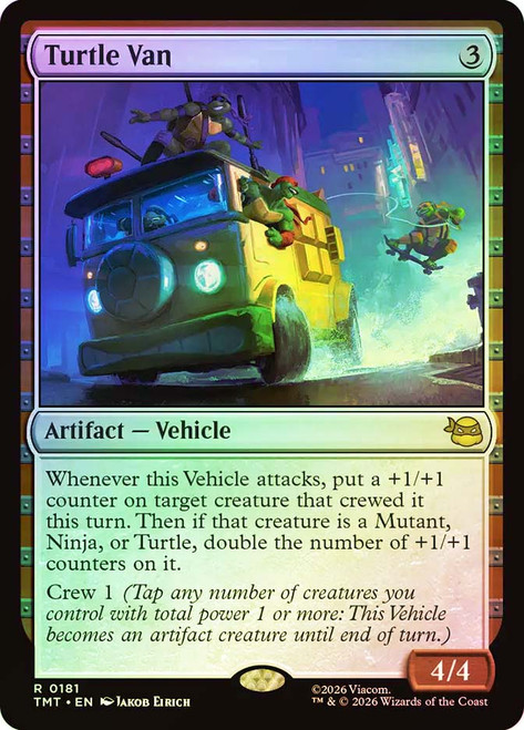 Turtle Van
Teenage Mutant Ninja Turtles
Single
Magic: The Gathering