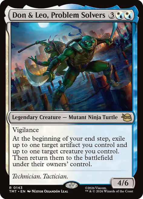 Don & Leo, Problem Solvers
Teenage Mutant Ninja Turtles
Single
Magic: The Gathering