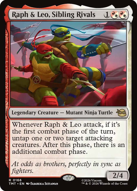 Raph & Leo, Sibling Rivals
Teenage Mutant Ninja Turtles
Single
Magic: The Gathering