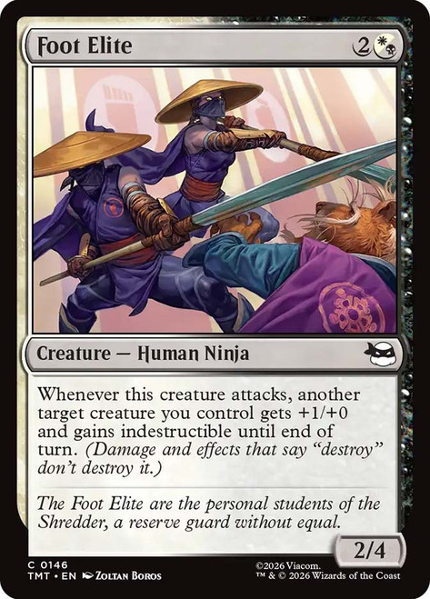 Foot Elite
Teenage Mutant Ninja Turtles
Single
Magic: The Gathering